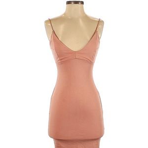 Baby Pink XS V Neck Dress
